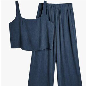 AUTOMET Summer Sets 2 Piece Outfits for Women Casual Matching Set